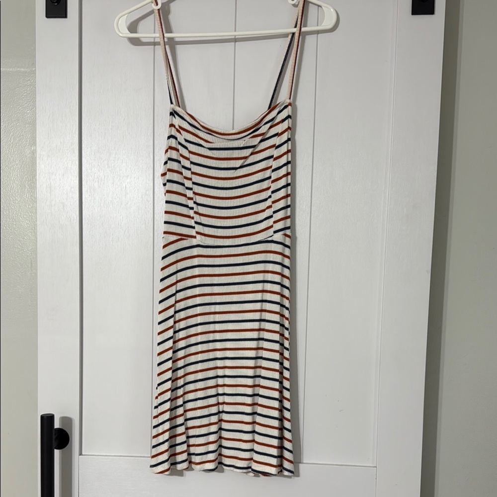 Forever 21 Multicolor Striped Dress